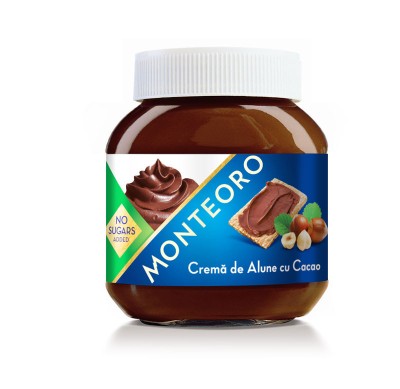 Delicioasa Cremă de Alune și Cacao Monteoro - 350gr foto