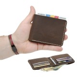 Cumpara ieftin Portofel Barbati Piele Naturala Elyk Creation Hector Maro Brun/Antic/Camel - Portofel Clasic Elegant, Compact