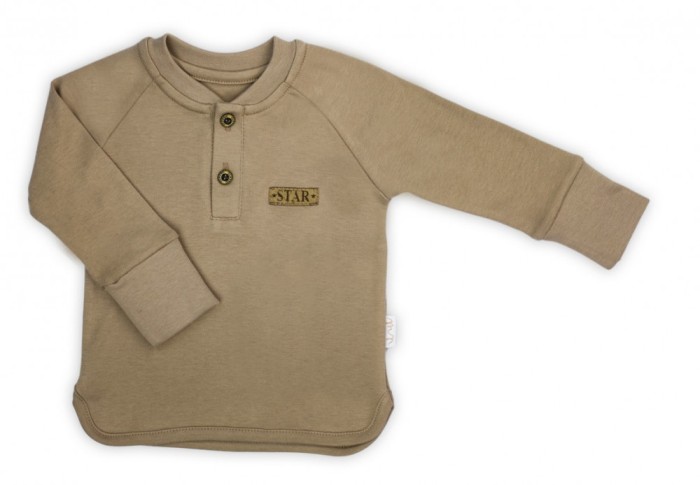Bluza cu maneca lunga (182138) Nicol &quot;Star&quot; Maro Marimea 92
