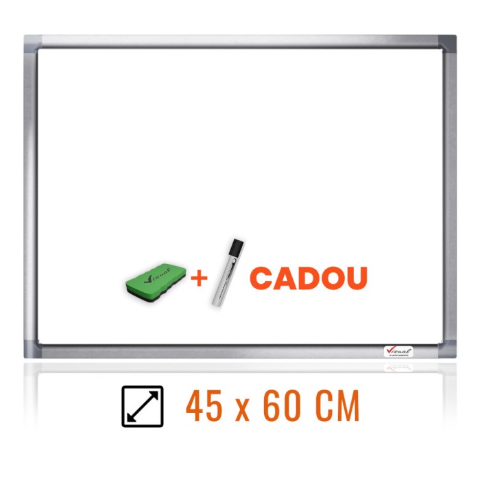 Tabla magnetica alba 45&amp;#215;60 cm, premium, VISUAL