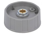 Buton Rotativ Gri ABS &Oslash;6mm &Oslash;40x15.5mm