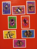 BHUTAN, SPORT - SERIE COMPLETĂ MNH