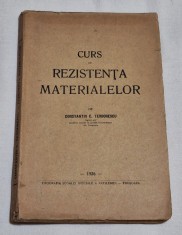 Curs de Rezistenta Materialelor de Constantin Teodorescu, carte veche anul 1926