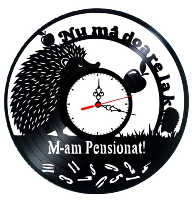 PENSIONARI-ceas de perete