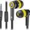 Casti cu Fir Defender Pulse 420 Jack 3.5mm 1.2m Negru-Galben