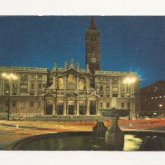 FA4 -Carte Postala- ITALIA - Roma, Basilica di S. Maria Maggiore, circulata 1976