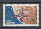 ROMANIA 1965 LP 603 RANGER 9 SUPRATIPAR SARNIERA