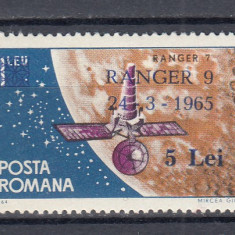 ROMANIA 1965 LP 603 RANGER 9 SUPRATIPAR SARNIERA