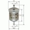 Filtru combustibil NISSAN MICRA II (K11) (1992 - 2003) BOSCH 0 450 905 326