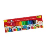 Set Plastilina, 24 culori, 500g, ATU-089496