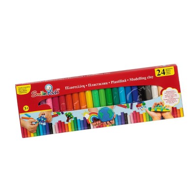 Set Plastilina, 24 culori, 500g, ATU-089496 foto
