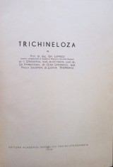 Gh. Lupascu - Trichineloza (Editia: 1970) foto