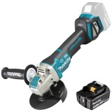 Makita DGA519Z X-LOCK + BL1830B - Polizor unghiular 125 mm + Acumulator Li-Ion 18 V 3 Ah