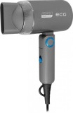 Cumpara ieftin Uscator de par pentru voiaj ECG Grigio Piccolo, 1200 W, 2 viteze, 2 niveluri de