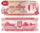 GUYANA 1 dollar 1992 UNC!!!