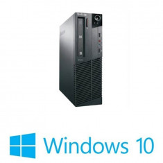 PC Refurbished Lenovo ThinkCentre M90P DT, i5-650, Win 10 Home foto