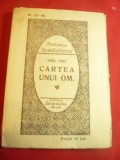 Emil Isac - Cartea unui Om -Ed.1925 cu dedicatie si autograf catre Faust Mohr