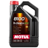 Ulei Motul 8100 X-CLEAN+ EFE 0W30 5 litri , Protectie avansata E i performanta pentru motoare moderne