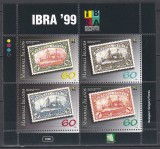 Marshall, Insule 1999 - Expoziția Internațională de Timbre &bdquo;IBRA &#039;99&rdquo; - N&uuml;rnberg, Colita, MNH, Nestampilat