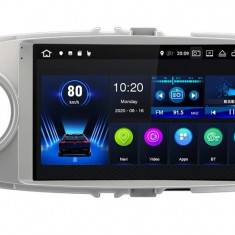 Navigatie Auto Multimedia cu GPS Toyota Yaris (2010 - 2018), Android, Display 9 inch, 2GB RAM +32 GB ROM, Internet, 4G, Aplicatii, Waze, Wi-Fi, USB, B