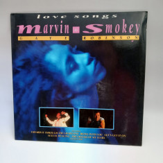 Marvin Gaye & Smokey Robinson - Love Songs _ lp,vinyl _ Telestar 1988 UK _ NM/NM