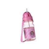 Sticla apa pentru copii, Hello, Roz, gradinita, Fete, 350ml, ATU-087326