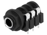 Soclu Jack Stereo 6.3mm cu &Icirc;ntrerupător Dublu