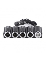 Incarcator Auto PNI Lighter 04 Cu 4 Iesiri Bricheta 12V/24V Si 2 Iesiri Usb (1A), Indicator Led