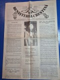ziarul renasterea crestina 3 septembrie 1990 - papa ioan paul , ion agarbiceanu