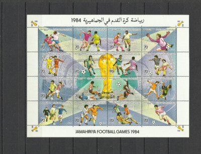 LIBIA 1984 FOTBAL foto