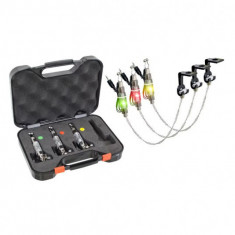 Set pescuit 3 swingere cu lant Carp Expert, cu penar, cu mufa jack