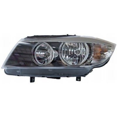 Far Bmw Seria 3 (E90/E91), 08.2008-06.2012, partea Dreapta, tip bec H7+H7+PY24W; electric; cu motor, ZKW foto