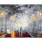 Tablou indragostiti pictat manual living, dormitor, Impreuna spre viitor, 120x60cm ulei pe panza in relief