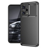Husa pentru xiaomi redmi note 12 5g / poco x5, carbonfiber, premium, black