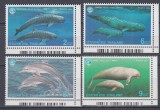 THAILANDA 1998 ANUL OCEANULUI UNESCO FAUNA MARINA SERIE MNH, Nestampilat