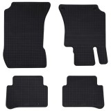 vidaXL Covor pentru mașină 4 pcs Negru Cauciuc 42029149