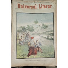 Revista Universul Literar nr.10/1897 pe coperta insurgenti in Creta