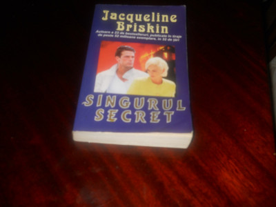 SINGURUL SECRET - JACQUELINE BRISKIN,2000 foto