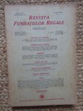 Revista Fundatiilor Regale - Anul XII SEPTEMBRIE 1945 Nr. 1
