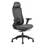 SCAUN ERGONOMIC LILI, NEGRU, GRI INCHIS