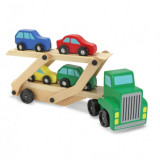 Camion Transportor de Masini Melissa and Doug, Melissa &amp; Doug