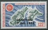 Senegal 1975 - Cosmonautica, Apollo-Soyuz, supratipar, neuzat