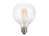 Bec LED Filament E27 G95, 4W Velleman