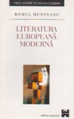 Literatura europeana moderna - Romul Munteanu foto