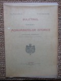 BULETINUL COMISIUNII MONUMENTELOR ISTORICE , PUBLICATIUNE TRIMESTRIALA ANUL III ,NO 4 FASC. 12 ,OCTOMBRIE-DECEMBRIE 1910