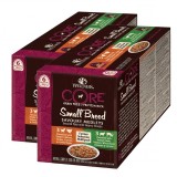 Wellness CORE Dog Small Breed Farm selecție 2 x (6 x 85 g)