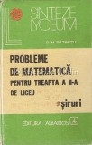 Cumpara ieftin Probleme De Matematica Pentru Treapta A II-A De Liceu. Siruri - D. M. Batinetu, 1976, Michel Zevaco