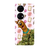 Husa compatibila cu Huawei Nova Y70 model Scooby Snacks, Silicon, TPU, Viceversa, Transparent, Carcasa
