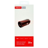 Incarcator auto Type-C PD 30W TRANYOO T-C26 GOLDEN