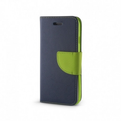 Husa Pentru SAMSUNG Galaxy S10 - Leather Fancy TSS, Bleumarin foto